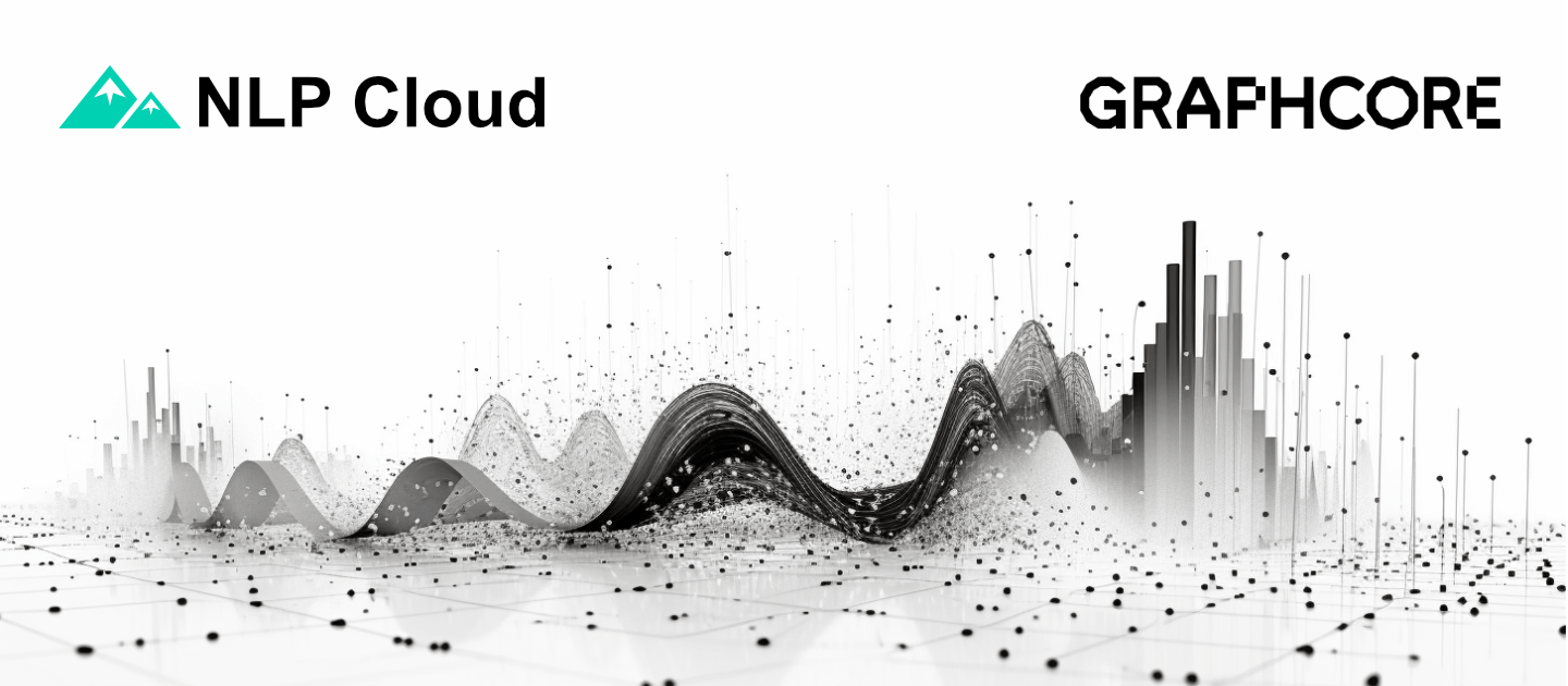 Graphcore and NLP Cloud logos
