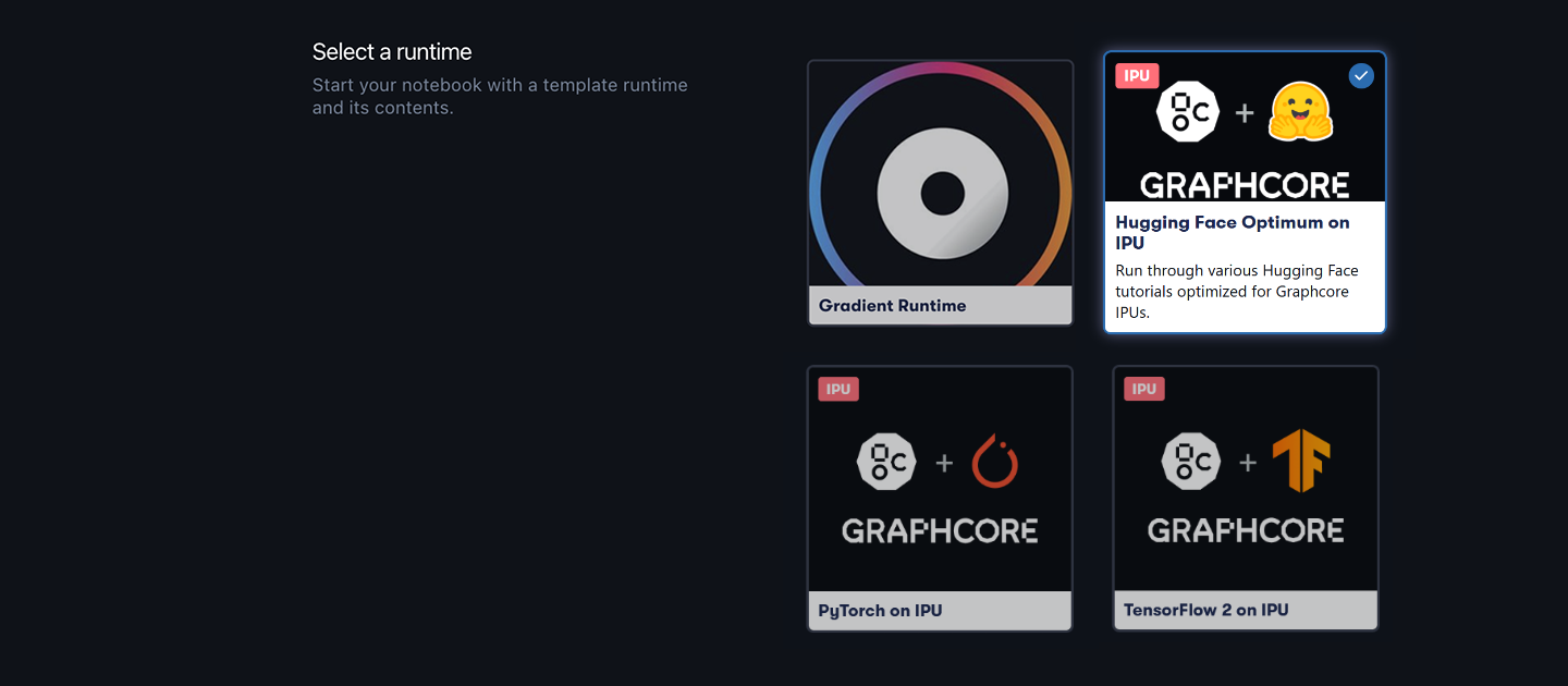 graphcore paperspace getting startedupdated 2