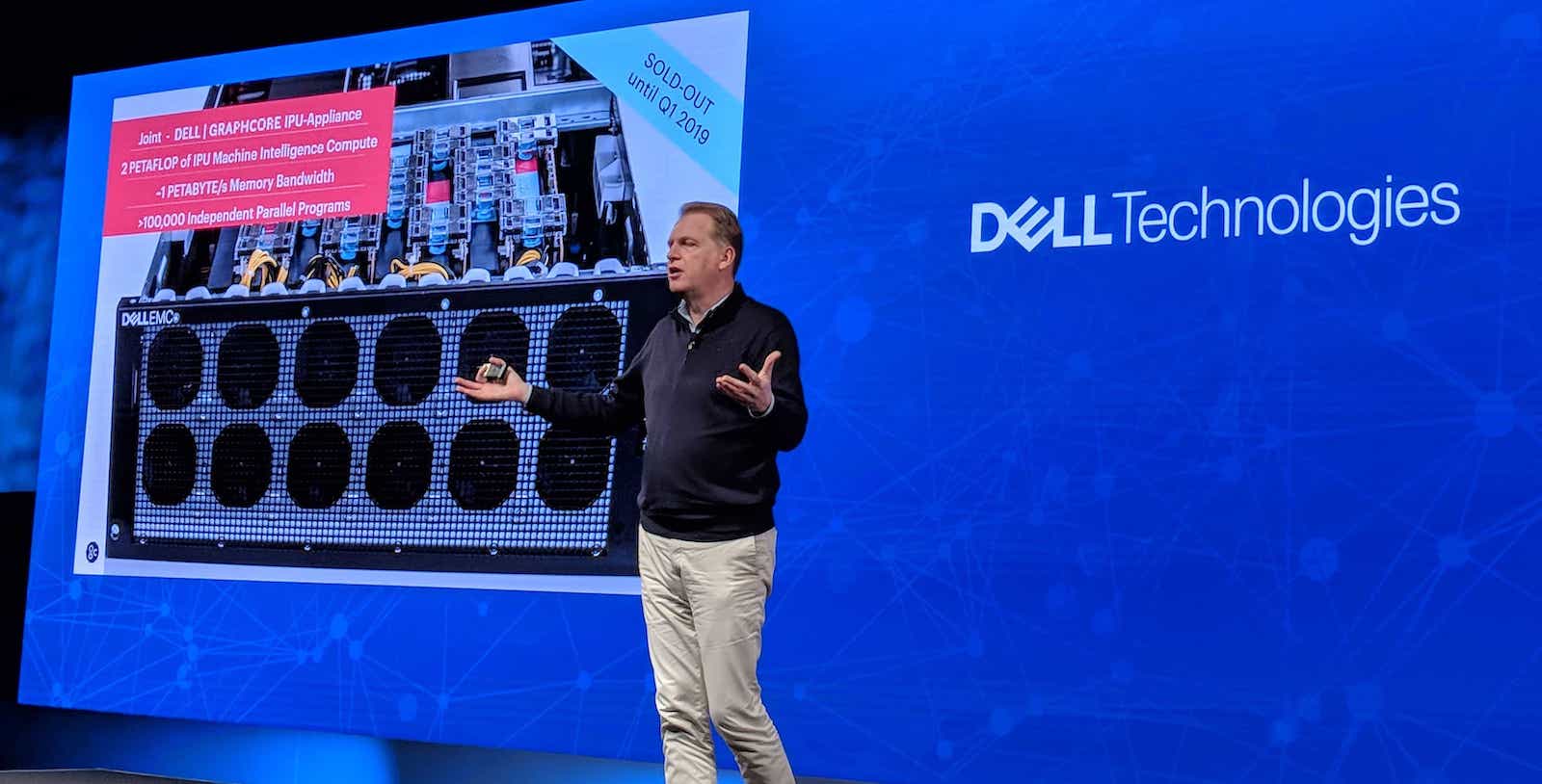 First reveal of Dell-Graphcore IPU platform First reveal of Dell-Graphcore IPU platform