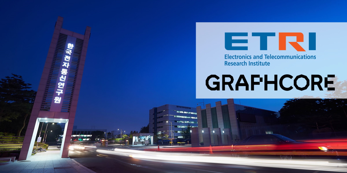 ETRI, Graphcore partner on high-efficiency software for large models