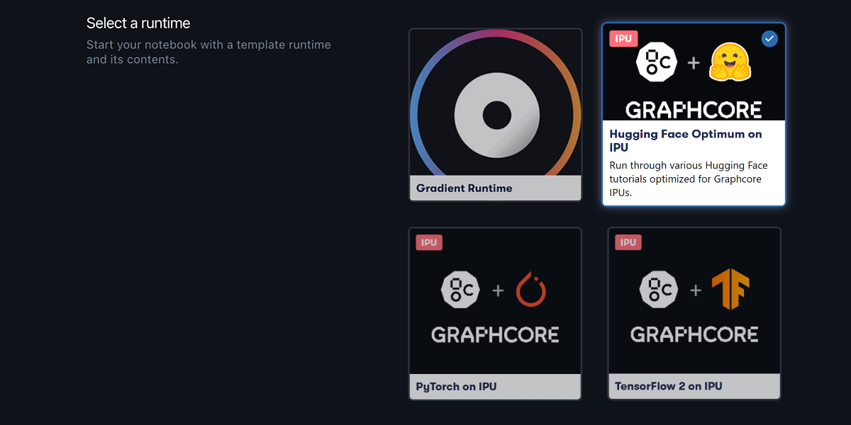 Getting started with IPUs on Paperspace Getting started with IPUs on Paperspace